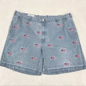 Orvis Blue USA Khaki Shorts 44 Waist